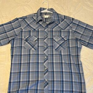 Wrangler Wrancher pearl snap shirt